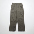 TOMMY HILFIGER 90s 2-pleat wide-leg chino pants, size L, beige cotton, pleated, center crease