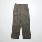 TOMMY HILFIGER 90s 2-pleat wide-leg chino pants, size L, beige cotton, pleated, center crease