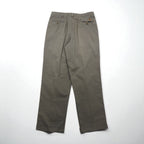 TOMMY HILFIGER 90s 2-pleat wide-leg chino pants, size L, beige cotton, pleated, center crease