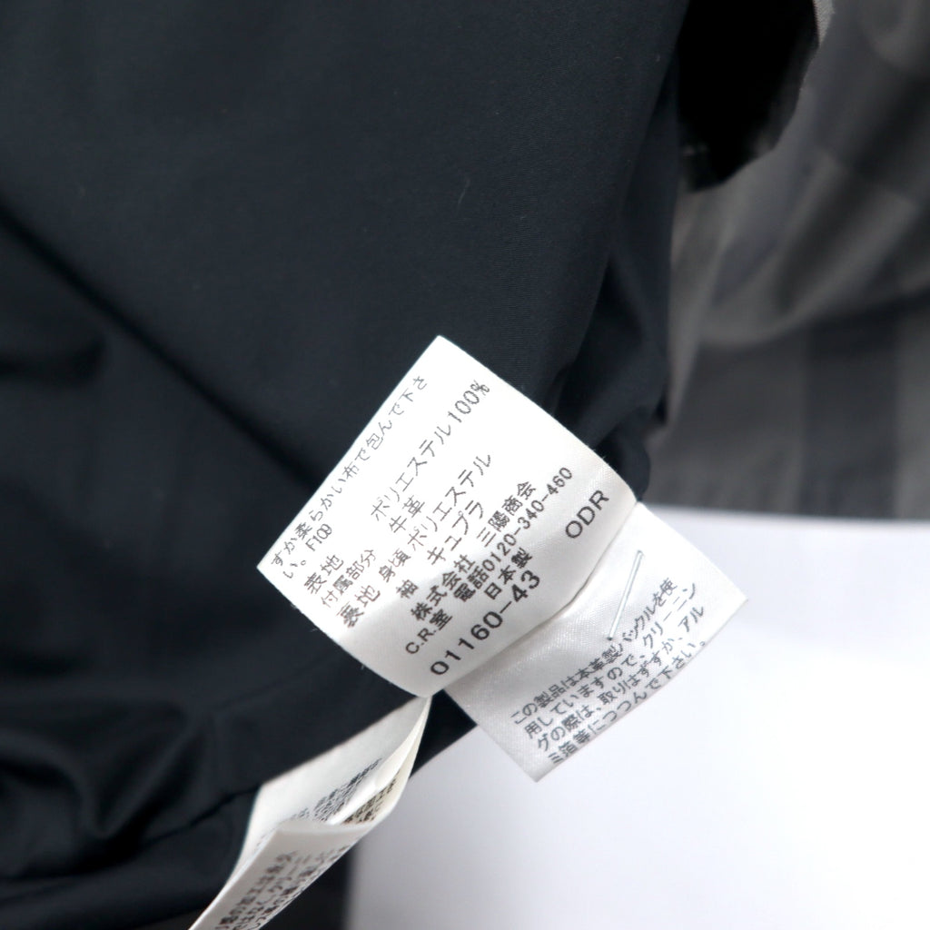 BURBERRY ノバチェック トレンチコート 38 グレー ポリエステル 日本製