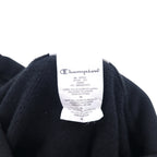 Champion リバースウィーブ REVERSE WEAVE プルオーバーパーカー XL ブラック コットン ドローコード 青単タグ 復刻