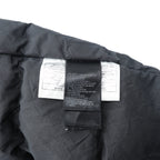 THE NORTH FACE マウンテン ダウンコート M グレー HYVENT 防水 ファー着脱式 ベルト付き グースダウン