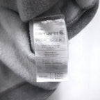 Carhartt Loose Fit Pullover Hoodie, Medium, Grey, Cotton, Midweight, K121, Made in Mexico