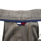TOMMY HILFIGER 90s 2-pleat wide-leg chino pants, size L, beige cotton, pleated, center crease