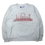 日本然リトテ-古着オンライン-Champion USA製 90年代 カレッジ プリント スウェット L グレー コットン ALBRIGHT COLLEGE-Champion USA Made 90's College Print Sweatshirt L Gray Cotton ALBRIGHT COLLEGE