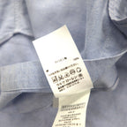 Ralph Lauren 90s Short Sleeve Oxford Button Down Shirt L Blue Small Pony Embroidery