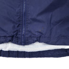 Adidas 90s Nylon Jacket L Navy 3 Stripes Flag Tag Big Size