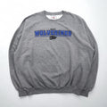 Vintage College Sweatshirt JERZEES カレッジプリント スウェット トレーナー 2XL グレー WOLVERINES