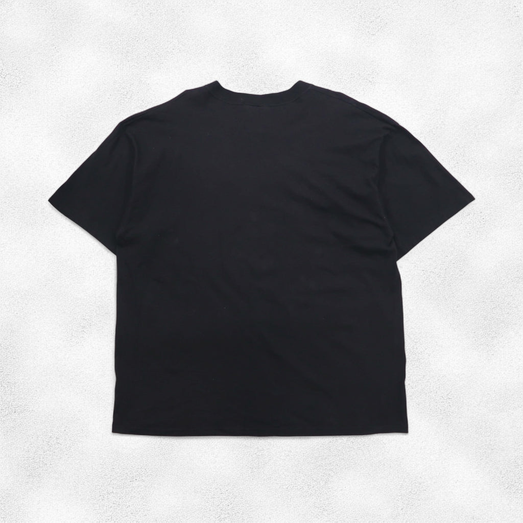 PLANET HOLLYWOOD 90年代 USA製 ロゴプリント Tシャツ XL ブラック コットン ATLANTIC CITY