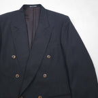 USA Vintage Blazer CELLINI オーバーサイズ ダブル ブレザー テーラードジャケット L ピークドラペル USA製