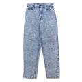 Levi's 90年代 USA製 550 ケミカルウォッシュ テーパード デニムパンツ M ブルー ジッパーフライ リラックスフィット 40550 0218