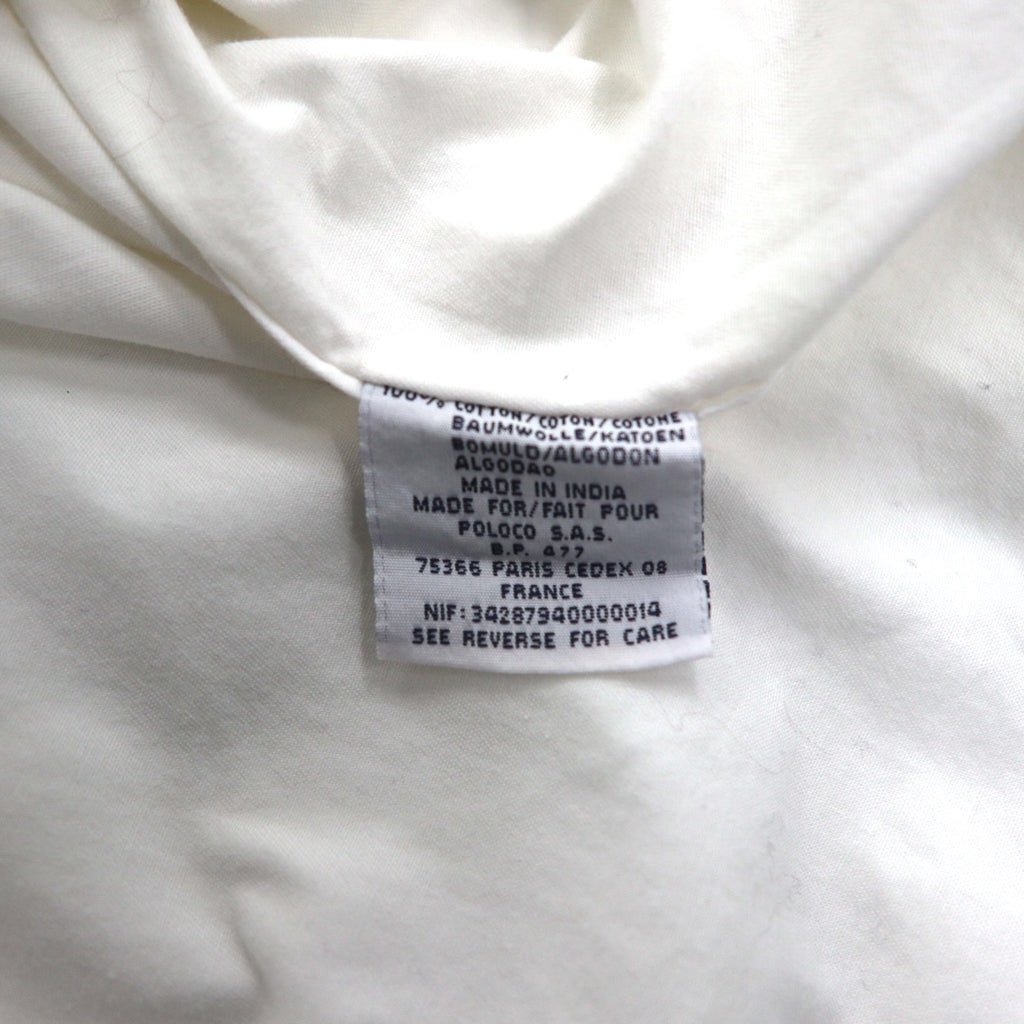 Ralph Lauren 90s BLAKE Short Sleeve Oxford Button Down Shirt XL White Small Pony Embroidery