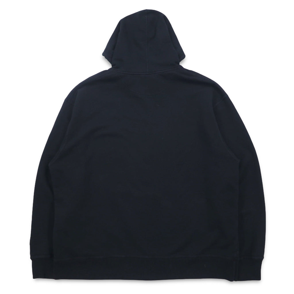 Champion ビッグサイズ フルジップパーカー 4XL ブラック ワンポイントロゴ刺繍 ホンジュラス製