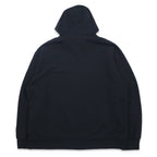Champion ビッグサイズ フルジップパーカー 4XL ブラック ワンポイントロゴ刺繍 ホンジュラス製
