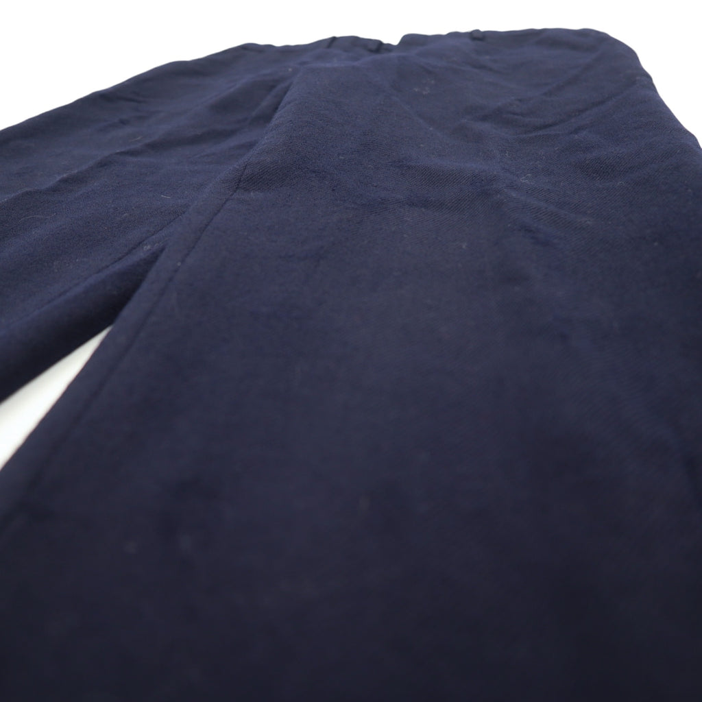 DAKS Old Slacks Pants L Navy Wool Made in Japan