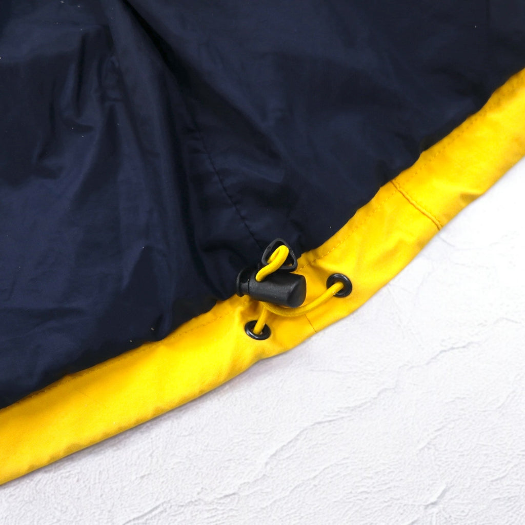 Eddie Bauer 90s EBTEK GORE-TEX Mountain Parka L Yellow Drawcord Detachable Hood