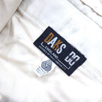 DAKS Old Slacks Pants L Navy Wool Made in Japan