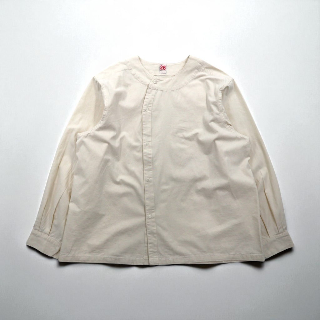 French Farmers Shirt フランス ファーマーズシャツ XL ホワイト 生成り コットン 未使用品 レプリカ