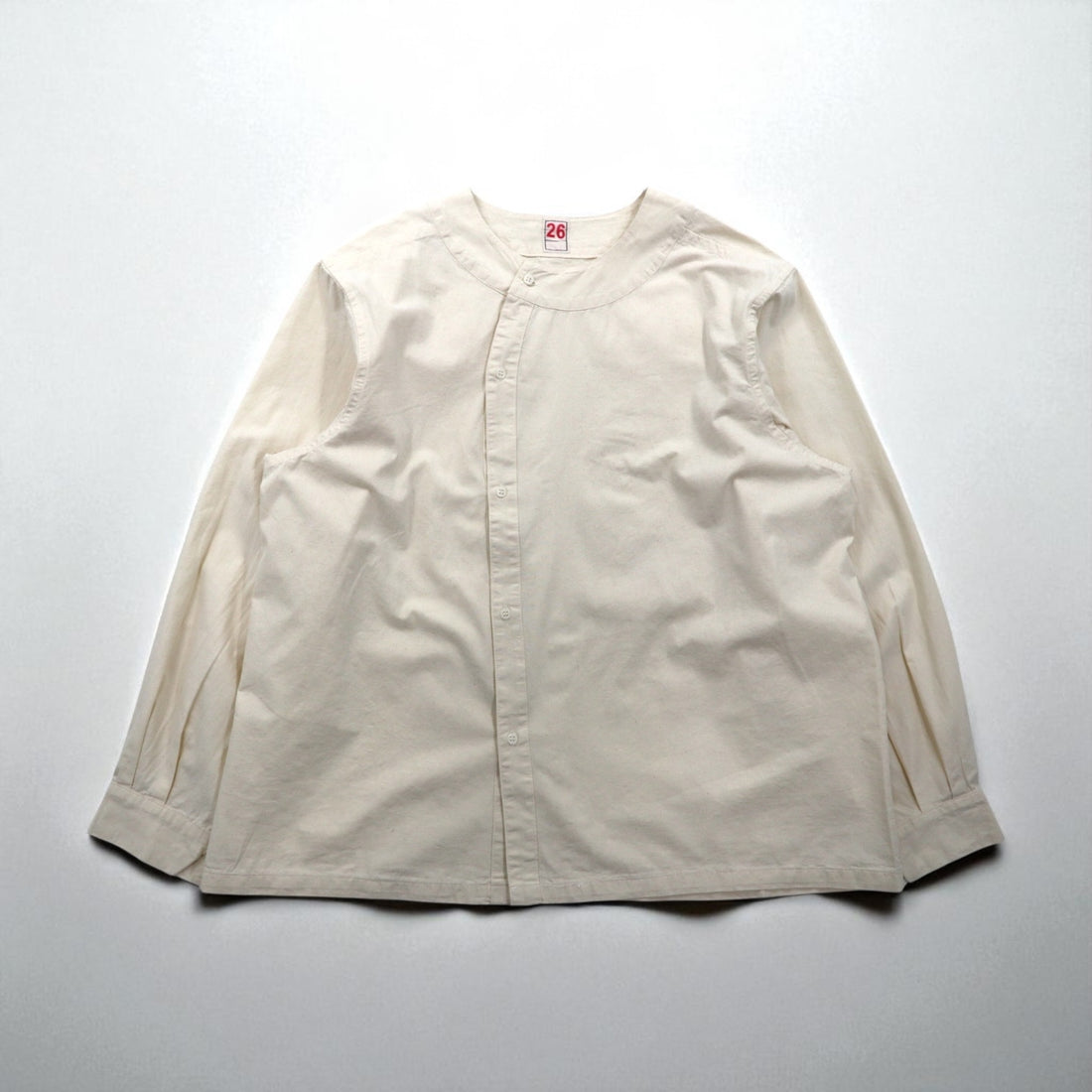 French Farmers Shirt, XL, White, Off-White Cotton, Unused, Replica