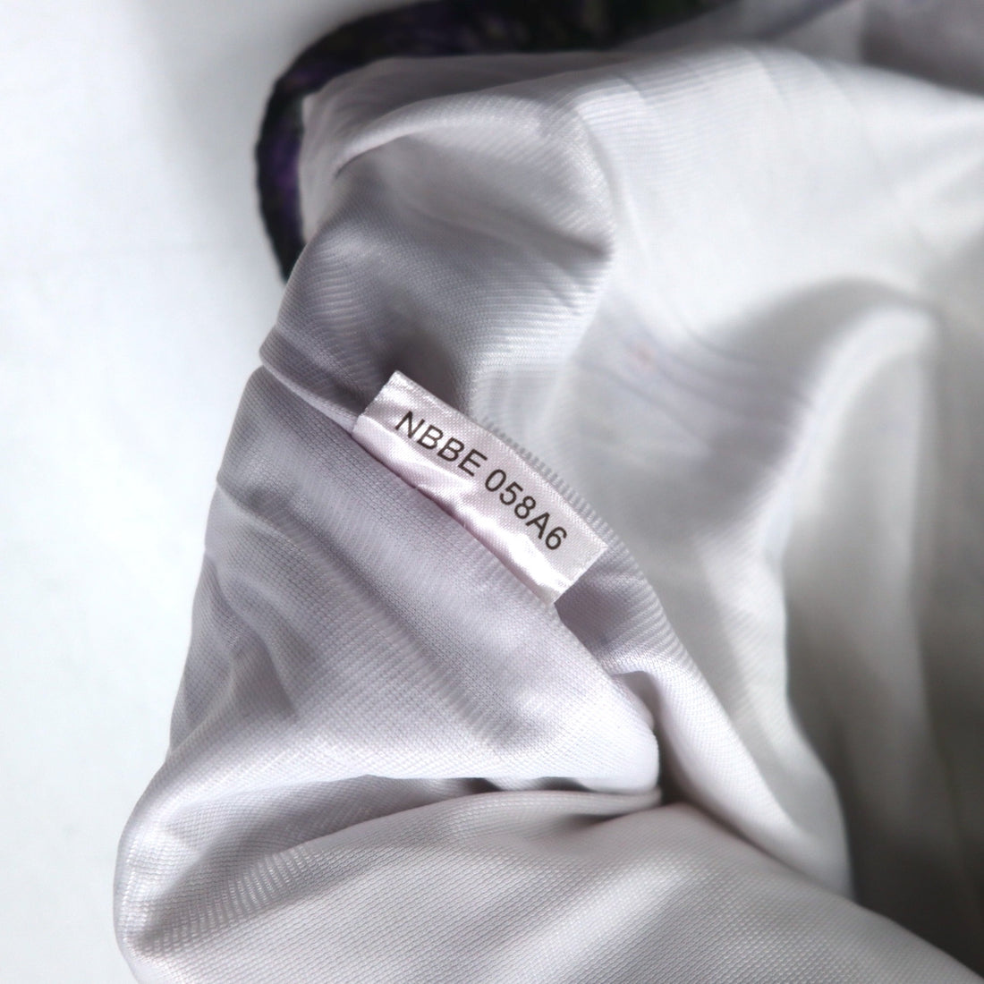 BEIMAR Tie-dye Coach Jacket S White Purple Green Nylon Drawcord