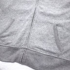 POLO RALPH LAUREN Polo Bear Embroidered Full Zip Hoodie XXL Grey Fleece Lining One Point Logo