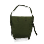 Danish Army 80s 2WAY Roll Top Messenger Bag Khaki Deadstock Unused