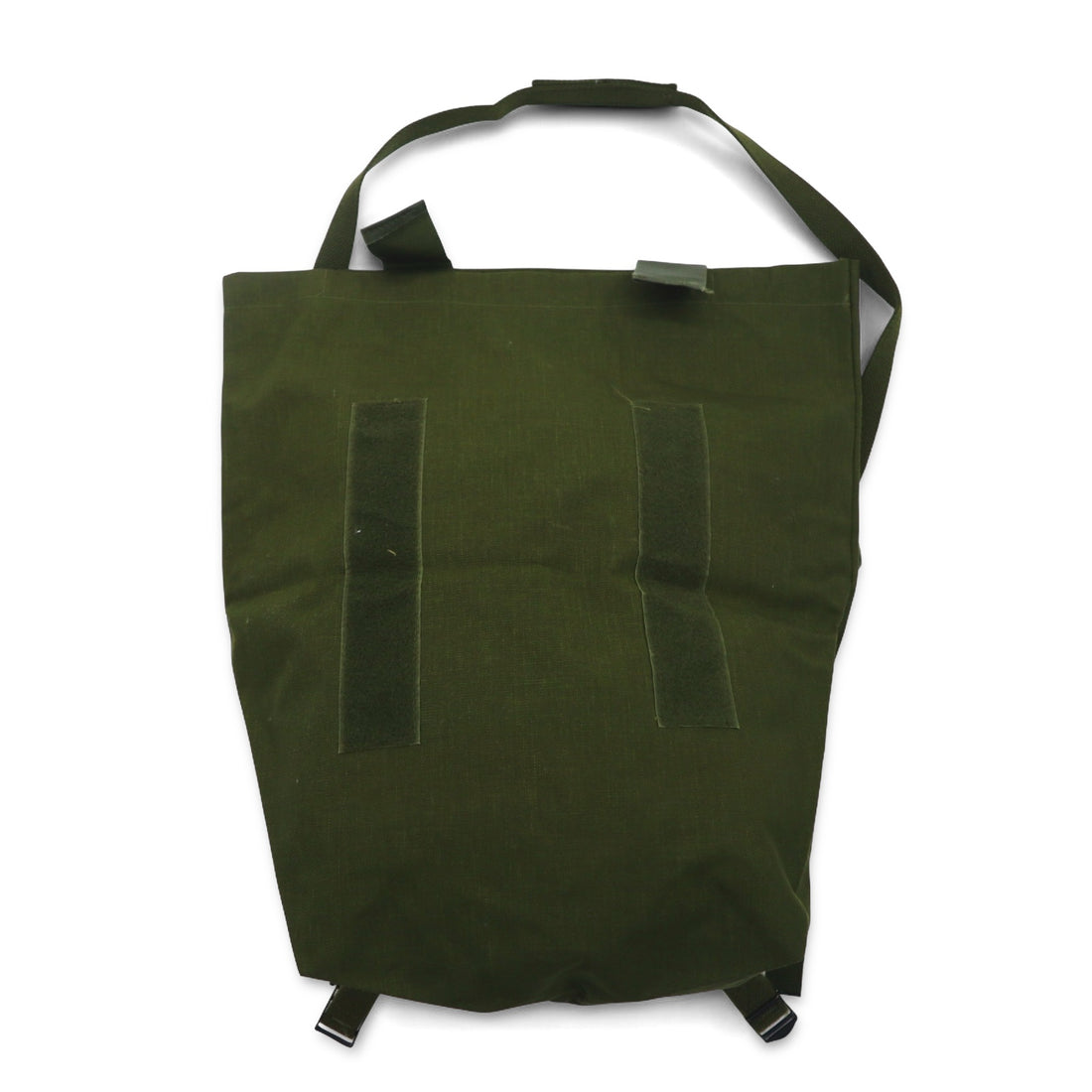 Danish Army 80s 2WAY Roll Top Messenger Bag Khaki Deadstock Unused