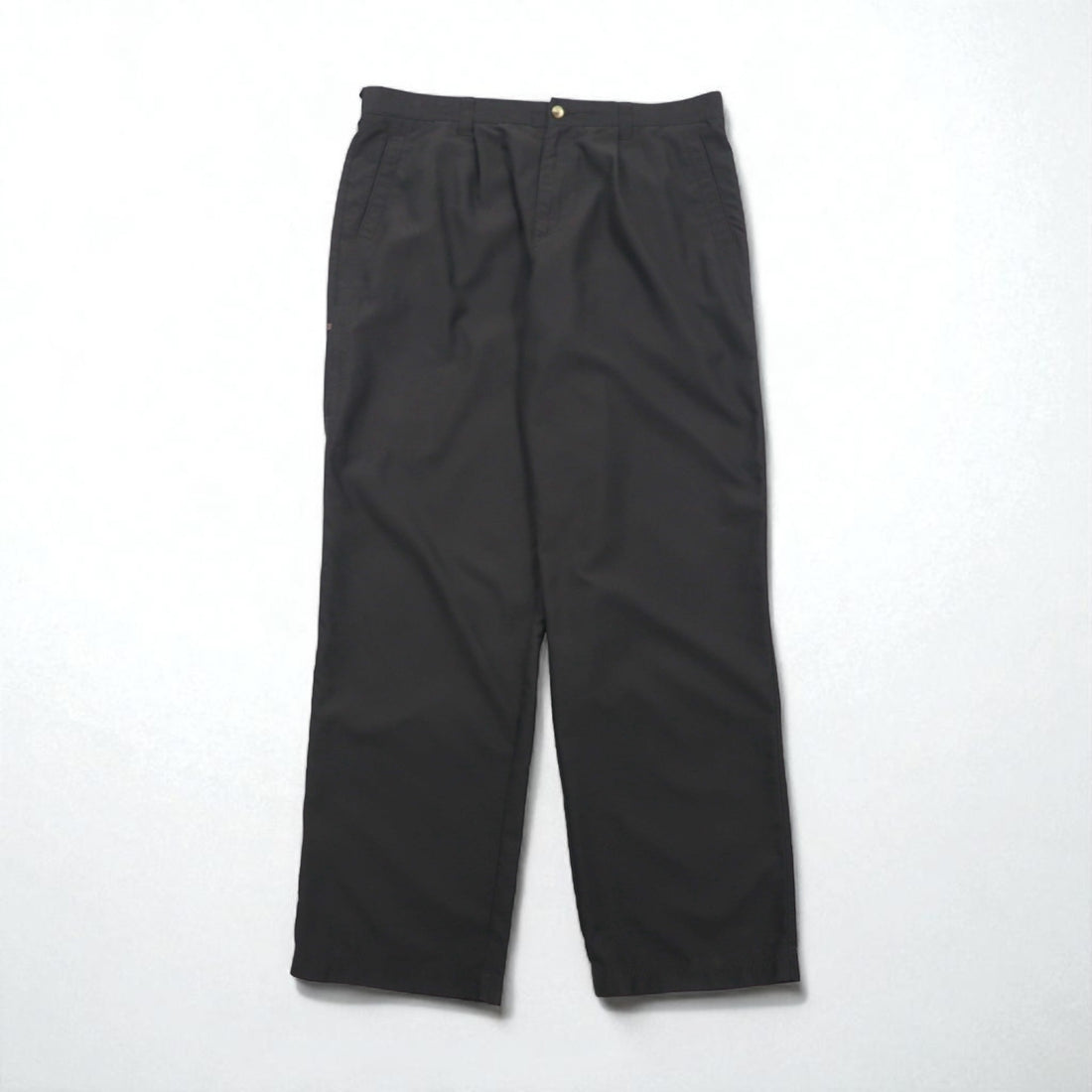 Columbia 90s Peach Skin Tuck Wide Slacks, Size L, Brown, Waterproof, XCO AM8357, Utility Pocket
