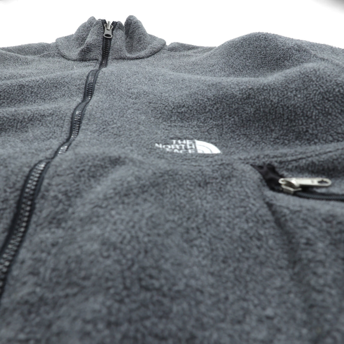 THE NORTH FACE 90s Full Zip Fleece Jacket M Gray Ventilation