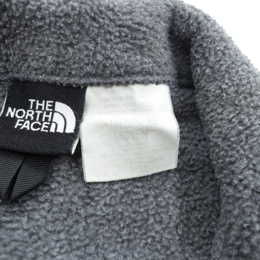 THE NORTH FACE 90s Full Zip Fleece Jacket M Gray Ventilation