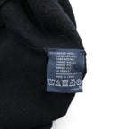 Polo Ralph Lauren 90s Merino Wool Knit V-Neck Vest XL Black Small Pony Embroidery