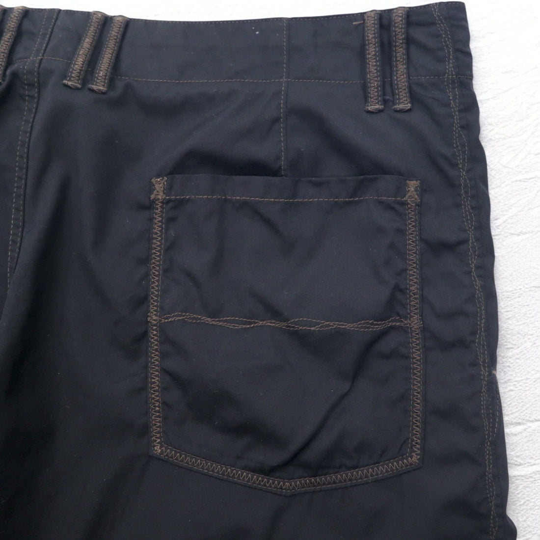 HUGO BOSS Made in Romania Wide Easy Pants 2XL Black Nylon HORST