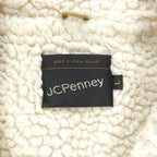 J.C.PENNEY 80年代 ヴィンテージ ランチコート コーデュロイ ジャケット L ベージュ 裏ボア シェルパ