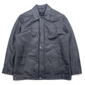 日本然リトテ-古着オンライン-RETREAT レザー カーコート Thinsulate INSULATION 中綿 ジャケット L ブラック レザー ライナー着脱式-RETREAT Leather Car Coat Thinsulate INSULATION Filling Jacket L Black Leather Liner Detachable