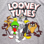 LOONEY TUNES T-shirt L Gray Character Print DELTA Body PRO WEIGHT