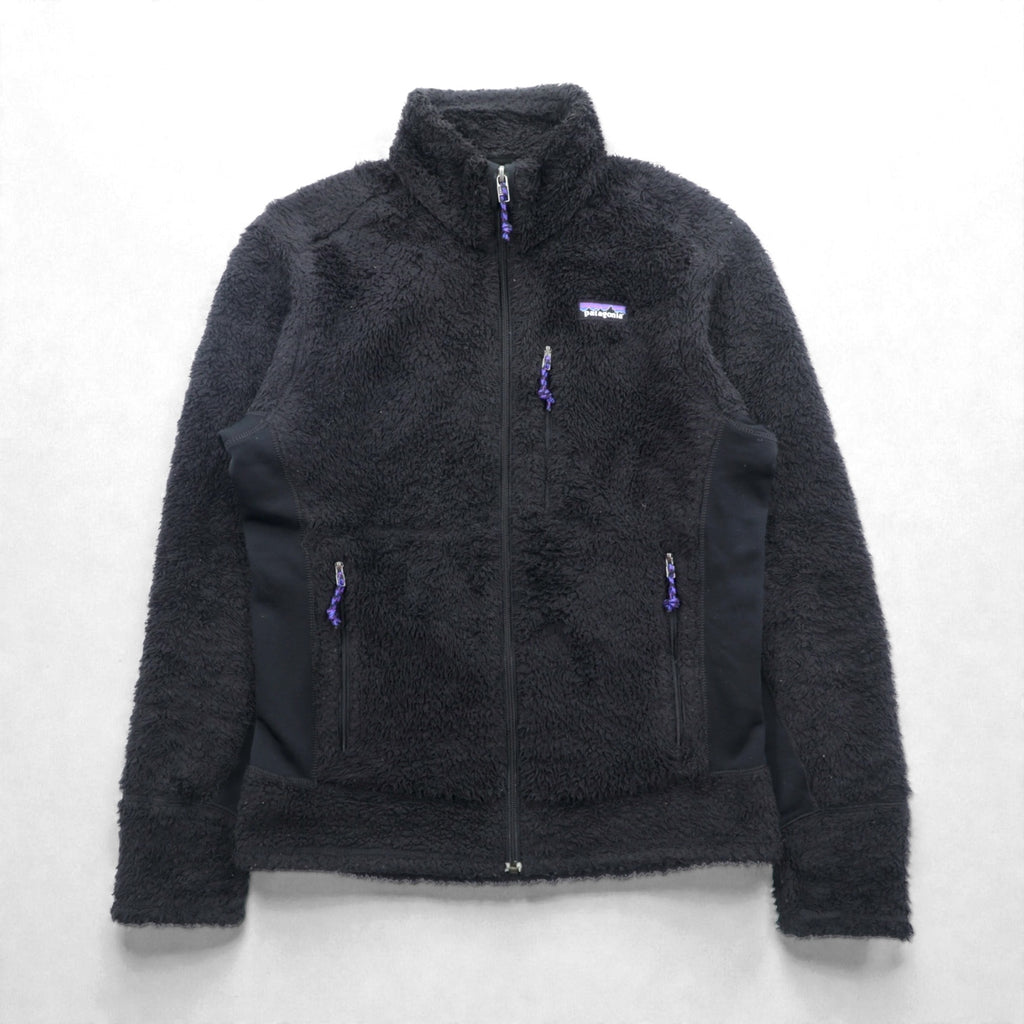Patagonia Los Gatos High Pile Fleece Jacket, Small, Black, Full Zip, 25920
