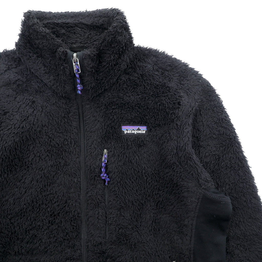 Patagonia Los Gatos High Pile Fleece Jacket, Small, Black, Full Zip, 25920