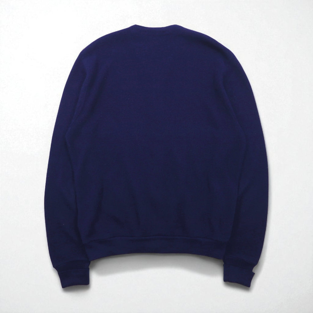 LACOSTE 70s Knit Cardigan, Size L, Navy, Acrylic, IZOD Spool Tag, One-Point Logo