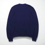 LACOSTE 70s Knit Cardigan, Size L, Navy, Acrylic, IZOD Spool Tag, One-Point Logo