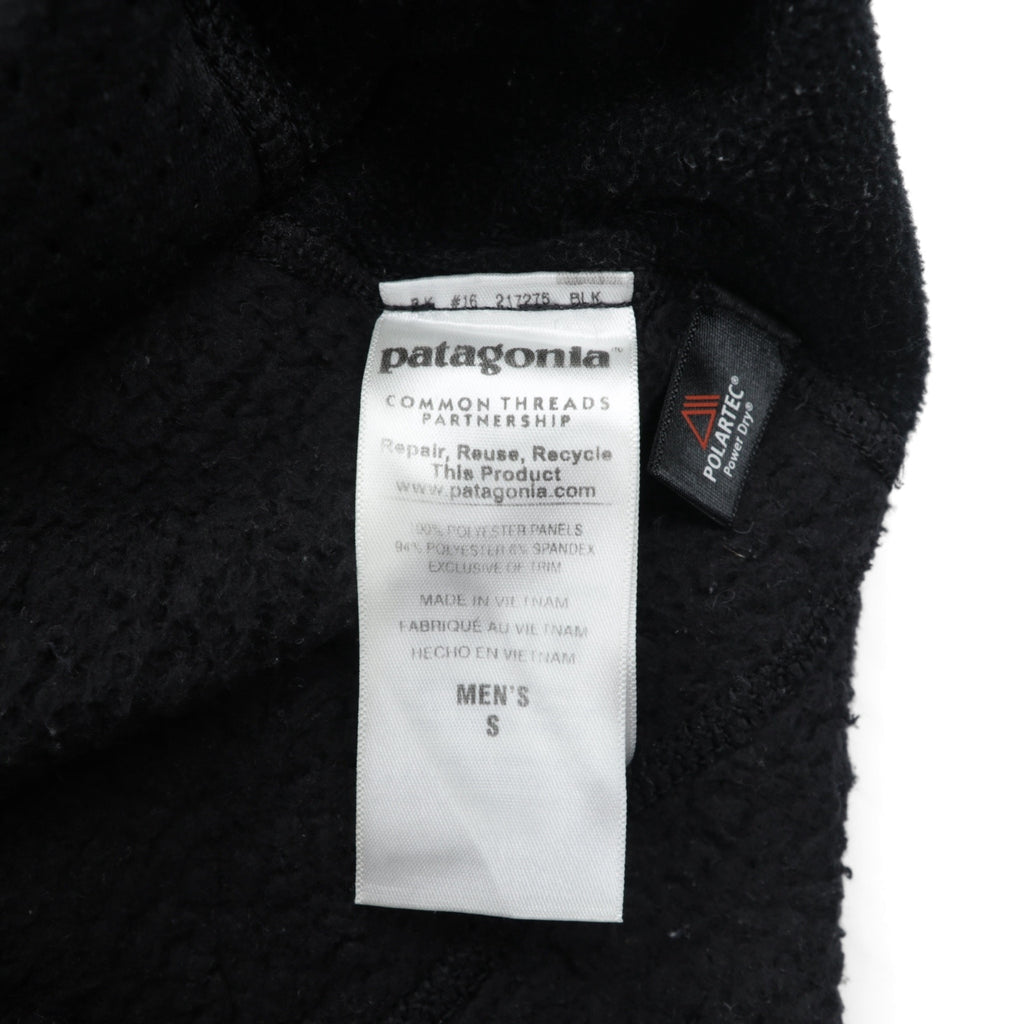 Patagonia Los Gatos High Pile Fleece Jacket, Small, Black, Full Zip, 25920
