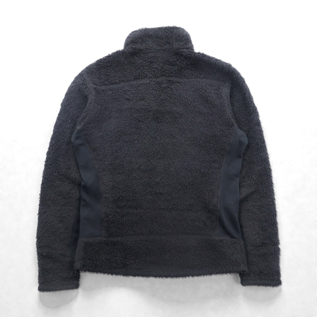 Patagonia Los Gatos High Pile Fleece Jacket, Small, Black, Full Zip, 25920