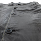 MARC NEW YORK Leather Stitch Car Coat Coverall 2XL Brown