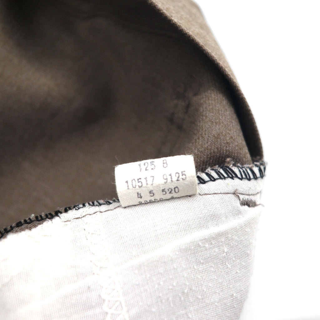 Levi's 1980s STA-PREST Bootcut Flare Slacks, Made in USA, Size L, Brown, 10517 9125, Center Press, 42 TALON, Black Tag