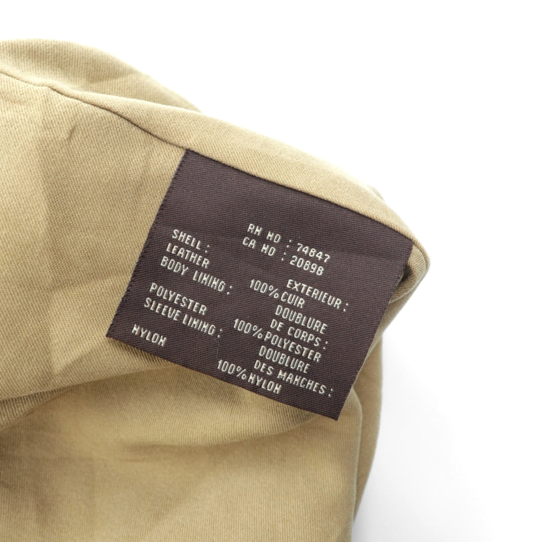 MARC NEW YORK Leather Stitch Car Coat Coverall 2XL Brown