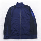 NIKE トラックジャケット ジャージ S ネイビー スウォッシュ DRI-FIT 638985-410