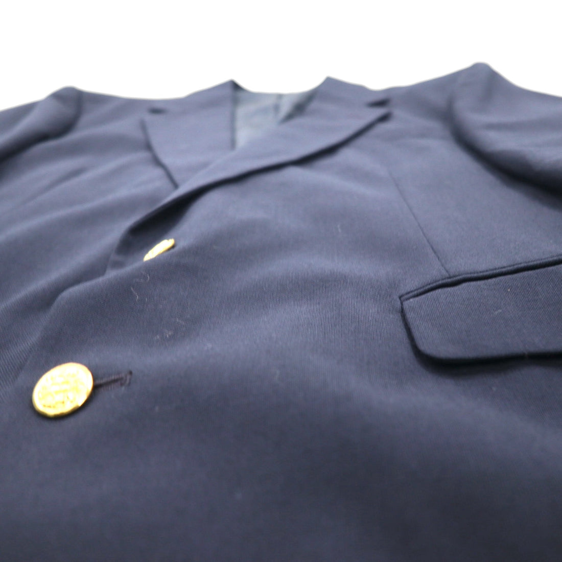 80s USA Vintage Ivy Blazer HAGGER 2B ブレザー テーラードジャケット XL 金ボタン 紺ブレ 80年代 USA製