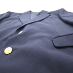 80s USA Vintage Ivy Blazer HAGGER 2B ブレザー テーラードジャケット XL 金ボタン 紺ブレ 80年代 USA製