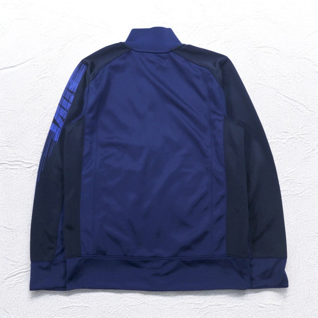 NIKE トラックジャケット ジャージ S ネイビー スウォッシュ DRI-FIT 638985-410