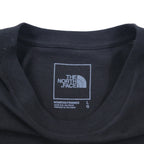 THE NORTH FACE バックロゴプリント Tシャツ L ブラック コットン US規格
