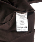 Carhartt Pocket T-Shirt Pocket T XL Brown Cotton ORIGINAL FIT